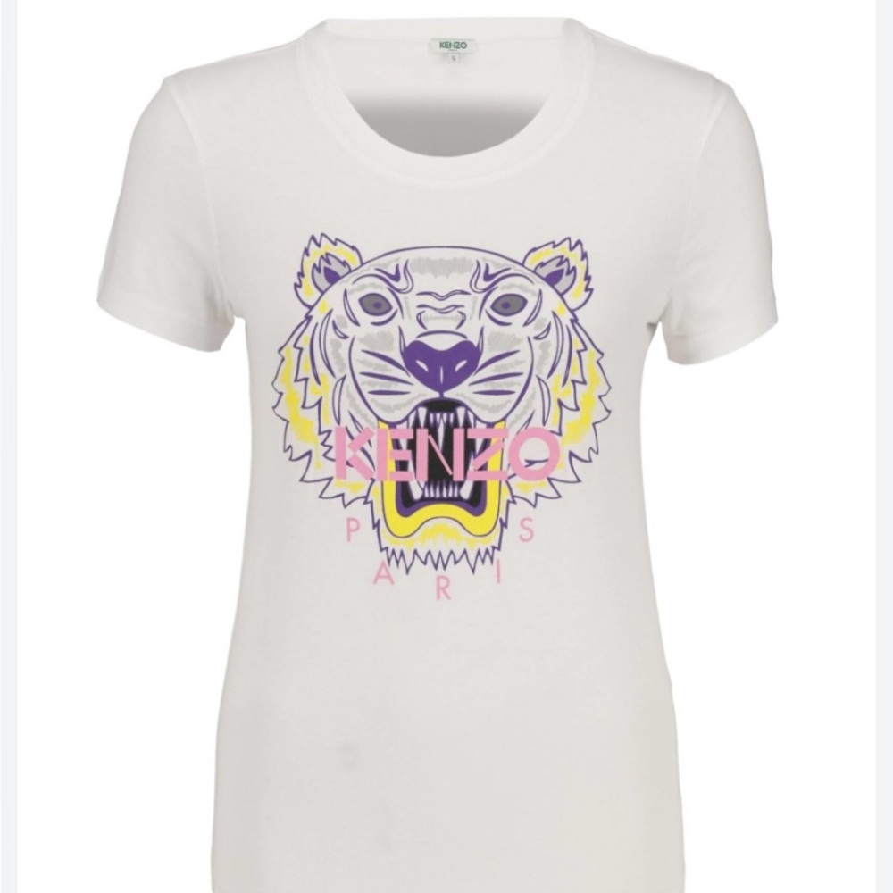 Kenzo tiger head t-shirt.